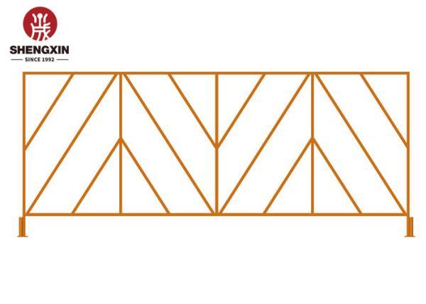 Customized Metal Crowd Control Barrier For Marathon