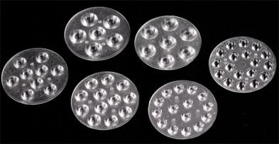 15°/25°/30°/38°/45°/60° 利用可能 3535&3030LEDs 高度な光学屋内照明レンズ