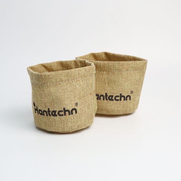 Custom Eco Friendly Logo Printed Waterproof Recycled Portable Flower Pot Planting Bag