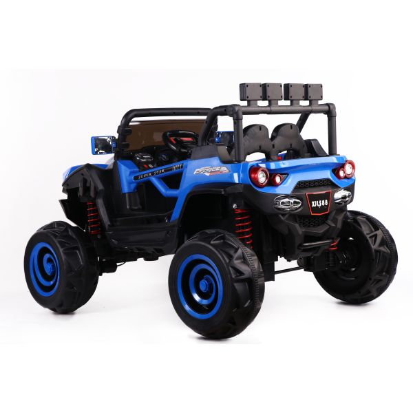 Электрическая езда на автомобилях с родительским контролем и разноцветными настройками