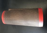 Correia transportadora revestida PTFE química da fibra de vidro da corrosão para a máquina imprimindo uv