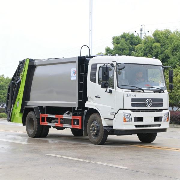 Dongfeng 15 Cbm 4*2 Self Compressing Garbage Compactor Truck Refuse Collection Truck