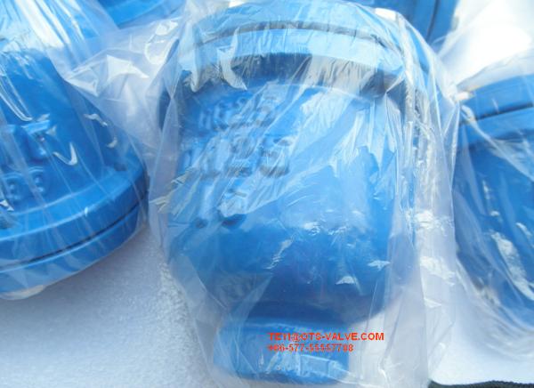 Single Ball Type Air Quick Release Valve With Stainless Steel Yoke