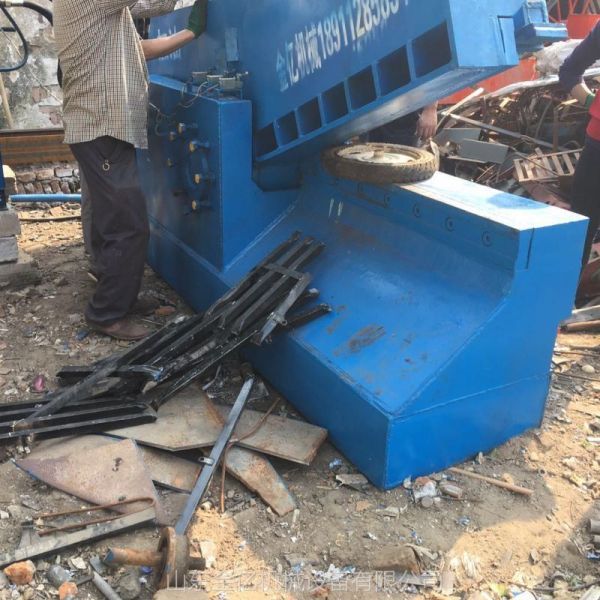 Hydraulic Scrap Shears Fully Automatic Crocodile Aluminium Steel Tube Shearing Machine