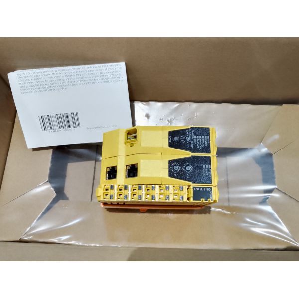 X20SL8100 B&R X20 SYSTEM CPU Module With SafeLOGIC Functionality
