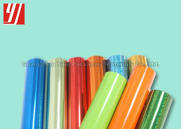 Pigment Hot Stamping Foil Roll For Textile Surface OPP Laminates