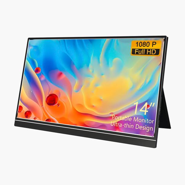 5.2mm Thickness Micro HDMI 322*240*8.9mm Portable Extended Monitor