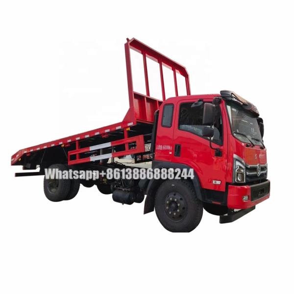DONGFENG D3S Flatbed Dump Truck Flat Bed Truck Transport With Eighth Speed Gearbox