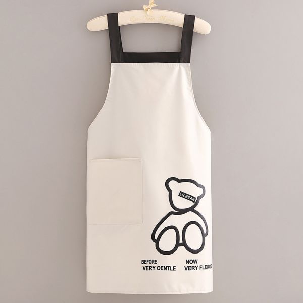Custom Print Kitchen Cook Apron For Chef Sublimation Waterproof Cotton Polyester Apron Logo Set