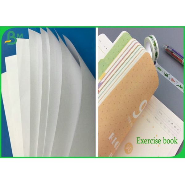 50g 55g 60g 70g 80g UWF Woodfree Paper With 610mm * 860mm Sheet