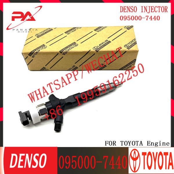 0950007440 Впрыскиватель 23670-39225 23670-39265 Дизельный впрыскиватель Assy 095000-7440 для TOYOTA 23670-30120