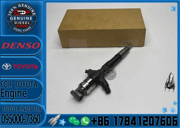  Hot Sale Fuel Unit Injector 095000 7360 0950007360 Common Rail Injector 095000-7360 for Toyota