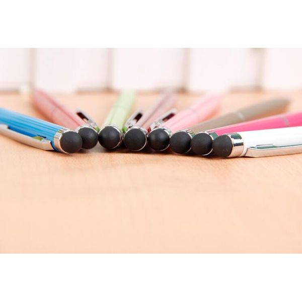 Hotel Use Slim Metal Pen metal stylus touch screen pen for promotional