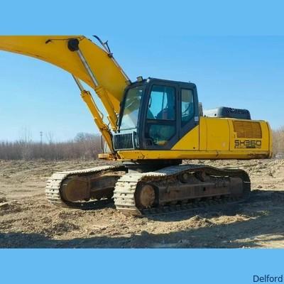 Sumitomo SH360-5 Excavatrice sur chenilles d'occasion Matériel de construction lourd d'occasion