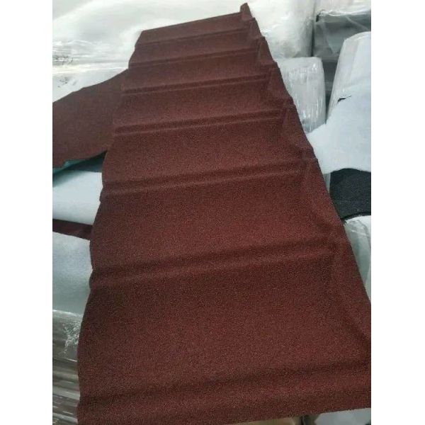 камень 1340mm*420mm покрыл стальные плитки для толя дома виллы