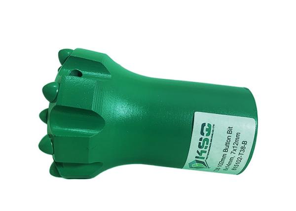 Cor personalizada 102mm balística dos bocados de perfuração T38 do hard rock da cara lisa