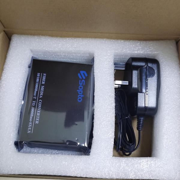 10/100/1000Base OEM Fiber Media Converter RJ45 SC Duplex 20KM