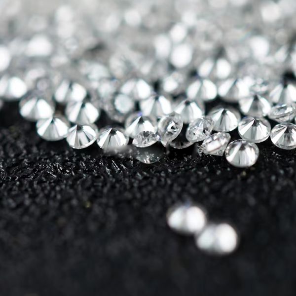 Ювелирные украшения Белый ВВС Мулее Мойсанит Бриллиант, на заказ Мулее Спустяки Мойсанит Камни