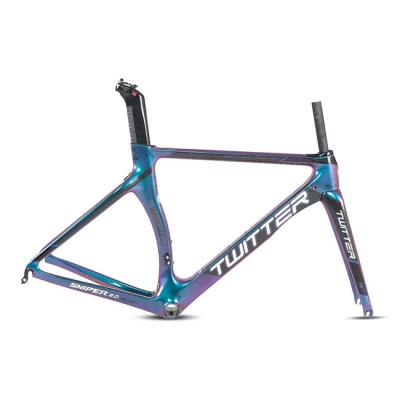 RoHS certificou a bicicleta da estrada do carbono molda 51cm com cor holográfica