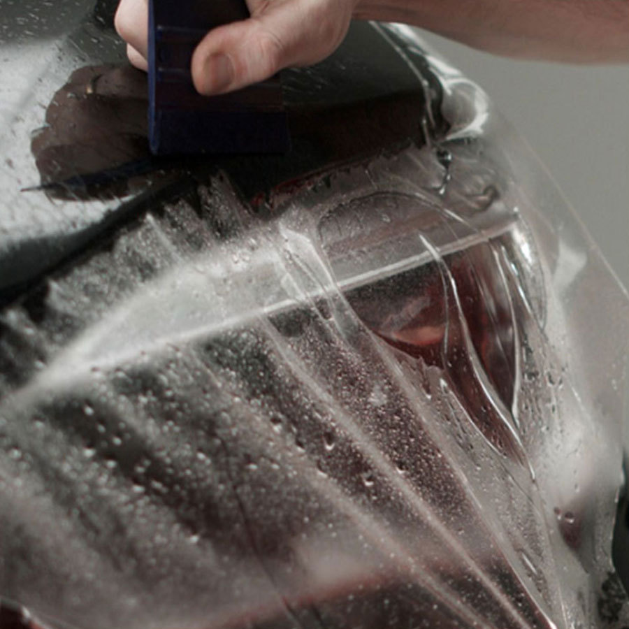 KKU75 Gloss Paint Protection Film Ashland Glue Scratch Resistant Car