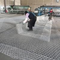 275g o fio revestido zinco Mesh Gabion Box Hexagonal Double torceu