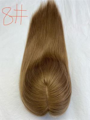 Wholesale Natural Color Silk Base Closure Topper Virgin Human Hair Toupee Replacement System for Women Cheaper Price Hairpiece