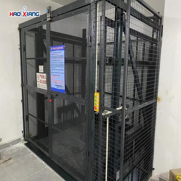 Residential Freight Elevator Hydraulic Small Cargo Lift For Materials