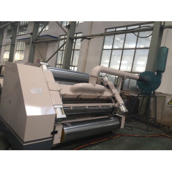 Fixed Corrugated Single Facer Corrugated Carton Machinery CE / ISO9001