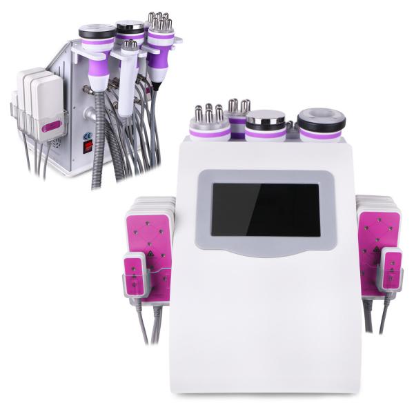 Unoisetion 6 em 1 corpo ultrassônico do laser de Lipo da cavitação 40k que esculpe a máquina
