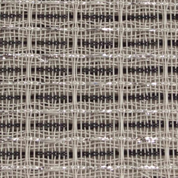 Cabinet Grill Cloth Black/White with Silver Accent, 63 Width grill cloth fabric DIY repair speaker