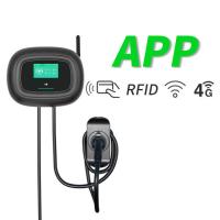 estaciones de carga del coche eléctrico de Ev del cargador del coche eléctrico de los 7.62M Tpye 1 Wallbox