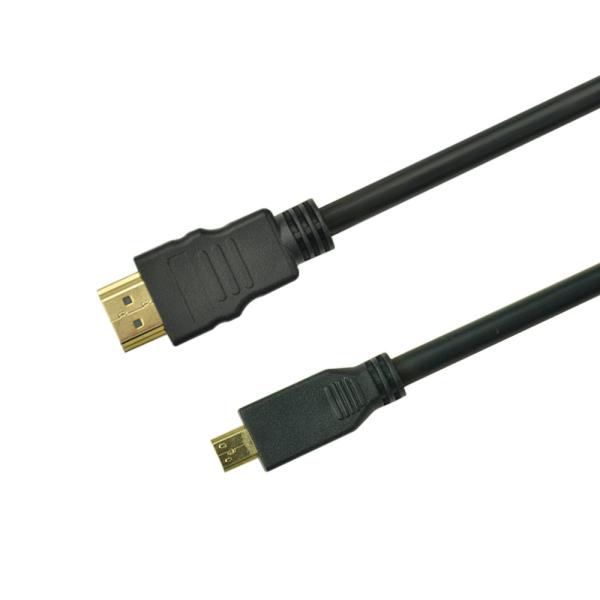 SIPU Micro HDMI to HDMI Cable 1080P/3D for Digital Cameras Cell Phone HD TV Connection