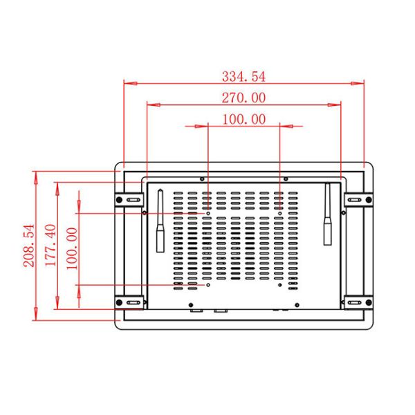 13.3-Inch Non-OS Monitor for Retail Terminals and Public Displays