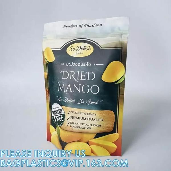 Ziplock And Heat Sealable Bags - Stand Up Food Storage Pouches - Safe Waterproof Packaging Barrier