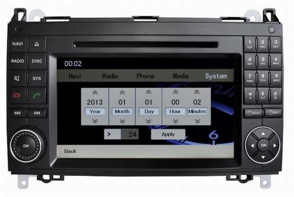 Ouchuangbo Mercedes benz Vian Sprinter gps radio navi support iPod swc canbus factory price OCB-1501