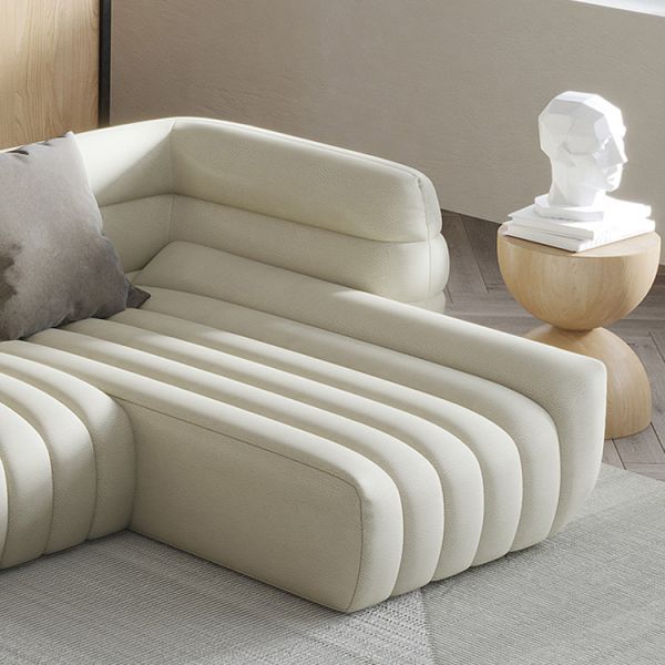 334cm Leather Living Room Sofas