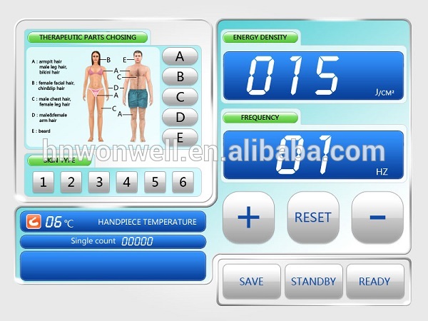 808nm Laser hair removal machine for beauty salon