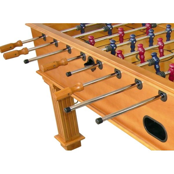 Sport Competition Soccer Game Table 5 Feet Tournament Foosball Table With Wood Veneer