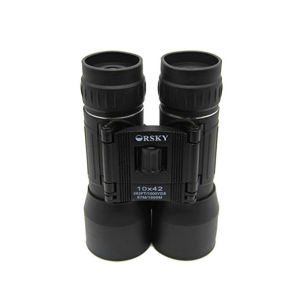Long Range 10x42 Compact Folding Binoculars Light Weight For Outdoor Activities