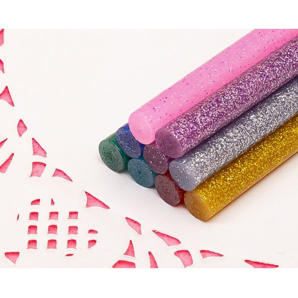 Hot Melt Glue Sticks 7mm 11mm for kids Children hobbies DIY material tools White Yellow Transparent Assorted Colors