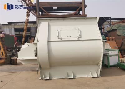 Biaxial Agravic Dry Mixing Equipment Twin Shafts Cement Powder Paddle Mixer