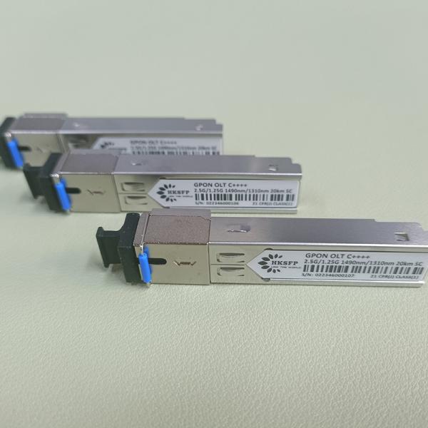 9dBm 10dBm GPON OLT Módulo transceptor C+++ 2.5G PON SFP Módulo óptico compatível com o Huawei ZTE GPON OLT