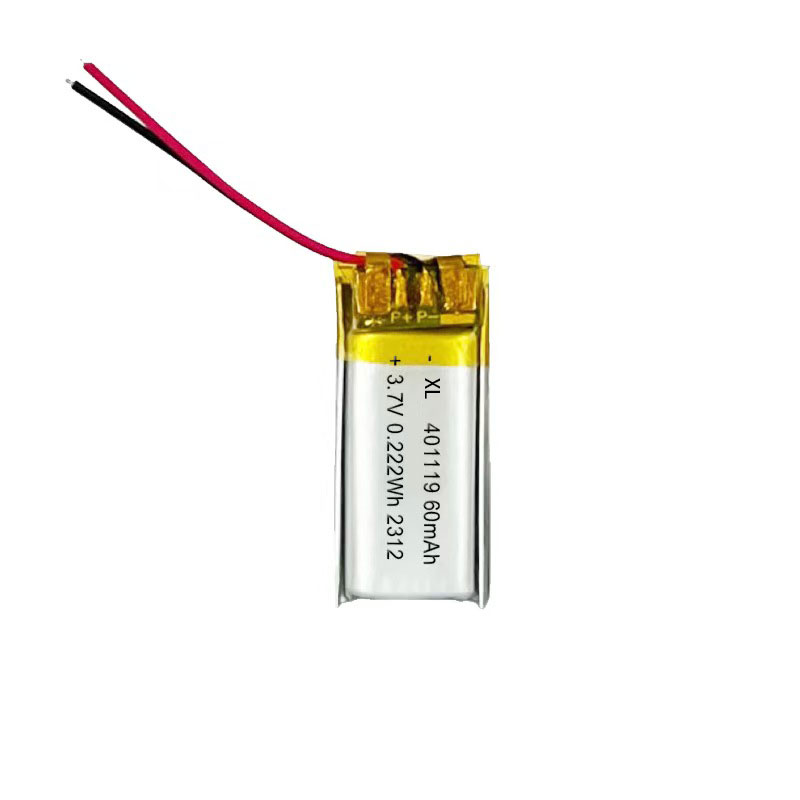 401119 Lithium Polymer Battery 3.7V 60mAh Battery Battery for bluetooth Headset Remote Control Selfie Stick