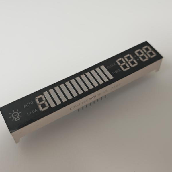キッチンフード用明るい青/白/赤カスタム7セグメントLEDディスプレイ