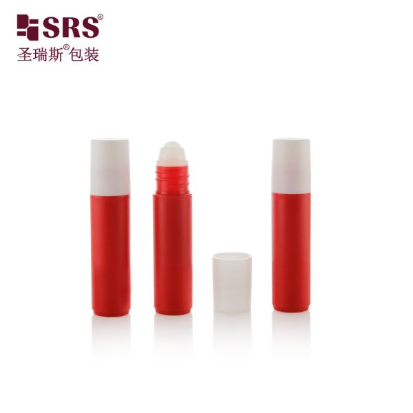 5ml Smooth White PP PCR Roller Ball Bottle for Essential Oil/Perfume