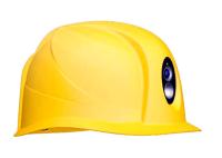 Câmera durável 289*233*150 milímetro do capacete de segurança industrial com luz conduzida