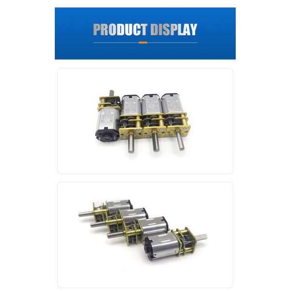 12mm FT-12FGMN20 Micro Metal Brush Gear Motor For Shared Charging Pile