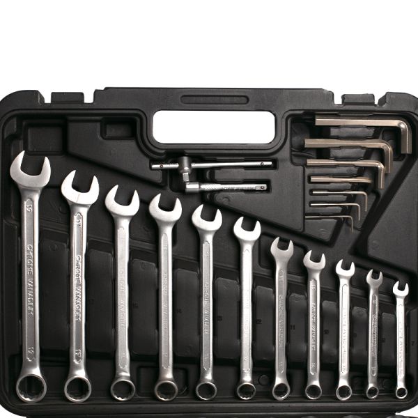 77pcs Stainless Steel 10mm Drop Forged Steel Wrench Set Car Repair Tool FHST2077