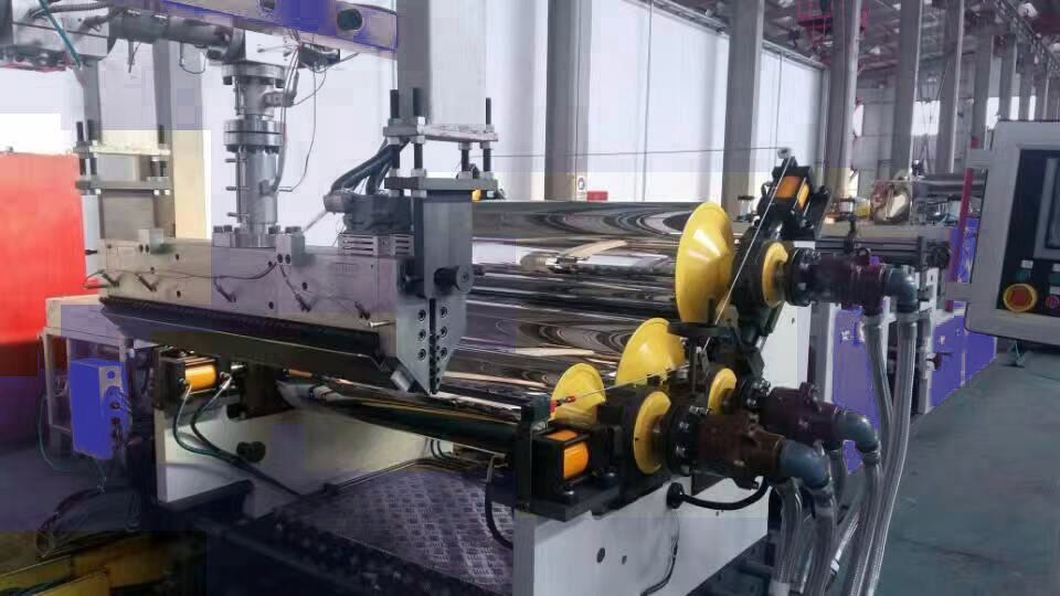 Производственная линия листа любимца 350kw APET 800mm однослойная