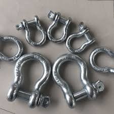 1t-10t 300 series Stainless Steel Bow Shackles Customizable size rustproof